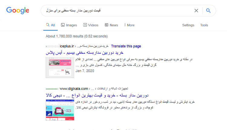 سئو بر اساس کلمه کلیدی