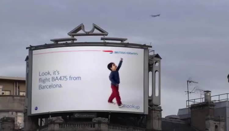تبلیغ تعاملی و خلاقانه British Airways