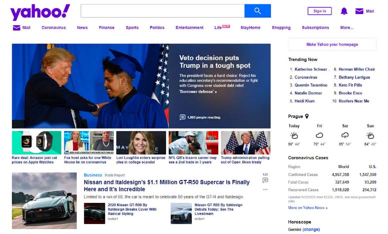 داستان برند یاهو